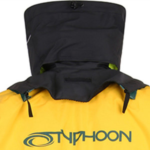 2024 Typhoon PS440 Hinge-Entry Drysuit 100182 - Yellow / Grey